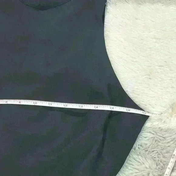 NWT Bloomingdale’s YL by Yair black cocktail dress sleeveless silk size 8 work - Picture 5 of 11